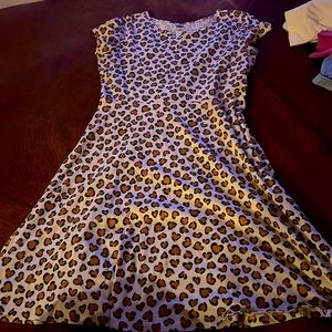 Girls old navy cheetah print dress